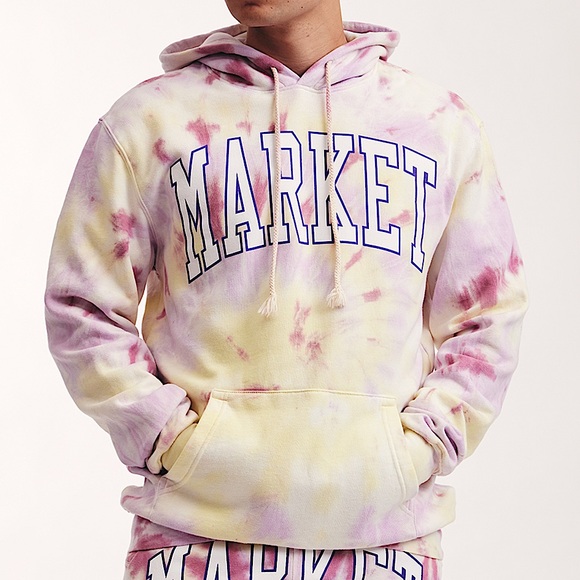 Market Other - Market Boarder Arc tie-dye hoodie